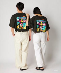 OP／FILA 【Ocean Pacific】ミッキー/水陸両用ビッグTシャツ/ユニセックス