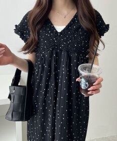 WEGO シャーリングサロペット