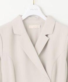 ANY SIS 【洗える】レディテーラード ワンピース