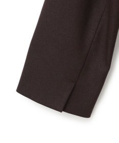 ICB 【洗える】プロヴィスウールツイル ノーカラージャケット