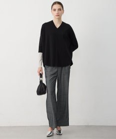 ICB ヴィスコースワイド Vネックプルオーバー