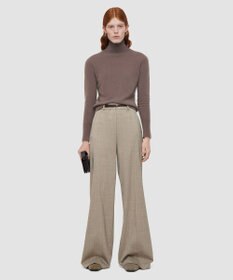 JOSEPH メランジストライプ　トラウザーズ