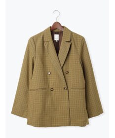 Te chichi ダブルブレストジャケット(セットアップ可)《2025Autumn catalog vol.2 item》