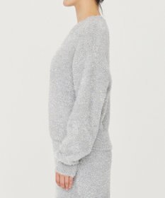 uncrave ラメ シャギー ニット プルオーバー（uncrave STANDARD）