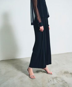 GRACE CONTINENTAL トリアセプリーツパンツ