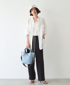 russet エンボスモノグラム2WAYミニトートバッグ(CE-1672-WEB)