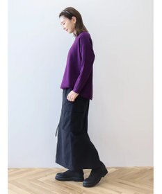 AMERICAN HOLIC バイパチ袖リブラグランニットプルオーバー