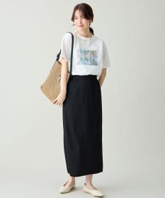 ANY アソートロゴラウンドヘムTシャツ