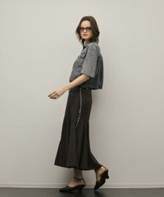 GRACE CONTINENTAL ハーフスリーブデニムシャツ