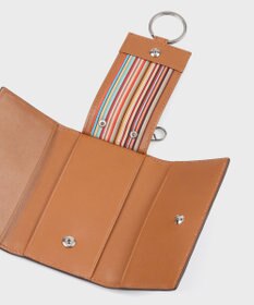 Paul Smith ベジタンストライプトリム キーケース