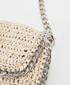 TOPKAPI 【TREASURE TOPKAPI】フラワーモチーフ チェーン ショルダーバッグ