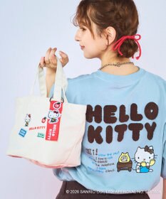 OP／FILA 【Ocean Pacific×ハローキティ】キャンバスミニトートバッグ
