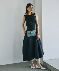 TOPKAPI 【TREASURE TOPKAPI】フラワーモチーフ チェーン ショルダーバッグ