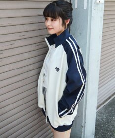 WEGO 【ユニセックスITEM/MLサイズ展開】ラグランライントラックジャケット