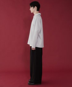 WEGO 【軽量/シワにならない】ドライポリハーフZIPシャツ（LS）