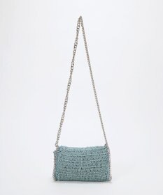 TOPKAPI 【TREASURE TOPKAPI】フラワーモチーフ チェーン ショルダーバッグ