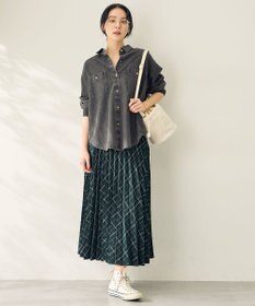 ANY オーバーデニムシャツ