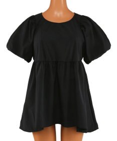 San-ai Resort（三愛水着楽園） 【UPF50＋】　パフスリーブキュロット3点セット　9M・11L　【San-ai Resort（サンアイリゾート）】