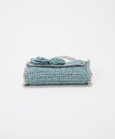 TOPKAPI 【TREASURE TOPKAPI】フラワーモチーフ チェーン ショルダーバッグ