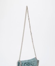 TOPKAPI 【TREASURE TOPKAPI】フラワーモチーフ チェーン ショルダーバッグ