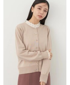 earth music&ecology いろいろ釦クルーネックカーディガン