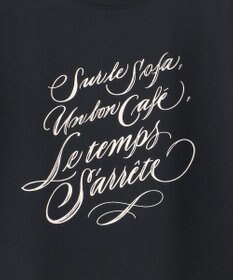 23区 【井波麻里衣さんコラボ】カリグラフィー プリント Tシャツ