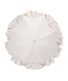 MOONBAT 【ランバン オン ブルー（LANVIN en Bleu）】晴雨兼用日傘　フレアフリル