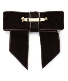 TOCCA 【ブローチ取り外し可】VELVET RIBBON FURTIPPET ティペット