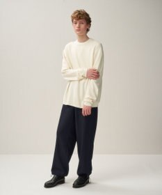 ATON FINE WOOL MELTON | クルーネックセーター - UNISEX