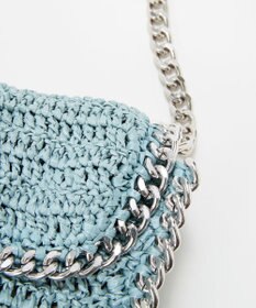 TOPKAPI 【TREASURE TOPKAPI】フラワーモチーフ チェーン ショルダーバッグ