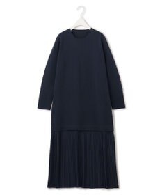 ICB 【洗える】リサイクルポリエステルハイゲージ ドッキングワンピース