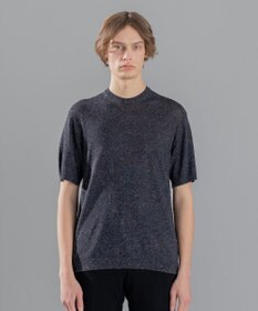 JOSEPH HOMME リネンナイロンプレーン　半袖クルーネックニット