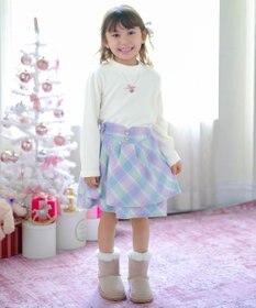 ANY KIDS ハイネック長袖カットソー