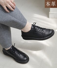 Pointer 本革軽量アウトステッチシューズ