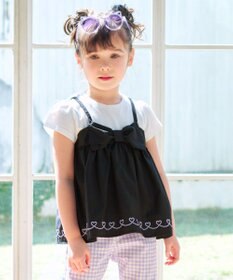 ANY KIDS キャミソール ドッキングTシャツ