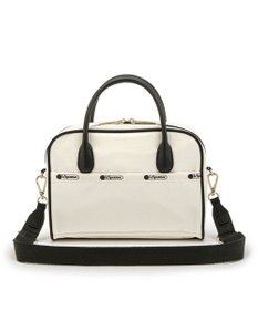 LeSportsac SQUARE TH CROSSBODY/アップタウンサンドバー/ブラック