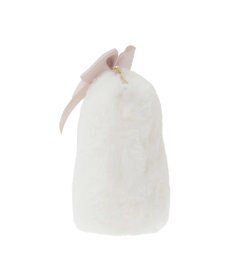 Maison de FLEUR パールリボンファーポーチ