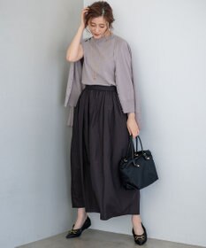 23区 【洗える】ヴィスコースストレッチ ドルマンスリーブ カーディガン