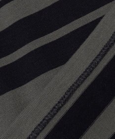 23区 S 【洗える】ランダムボーダー クルーネック カットソー