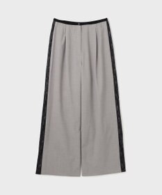 GRACE CONTINENTAL サイドレースイージーパンツ