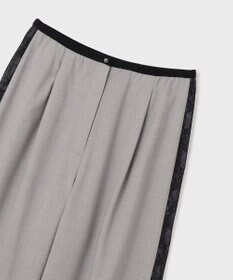 GRACE CONTINENTAL サイドレースイージーパンツ