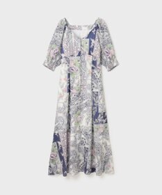 GRACE CONTINENTAL スカーフプリントドレス