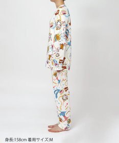 tsumori chisato SLEEP ツモリチサト パジャマ 綿混(本体) あったか 長袖 長ズボン レディース UDW400 /ワコール