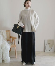 Green Parks AnriettMusee シアータックワイドパンツ