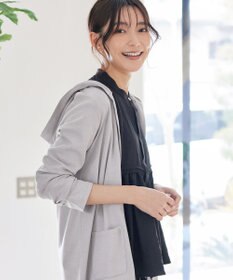 Tiaclasse 【小倉優子さん着用・UVケア・接触冷感】“やみつき”カットソーパーカーカーデ