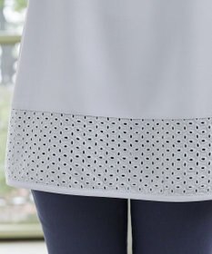 Tiaclasse 裾レース切替チュニック