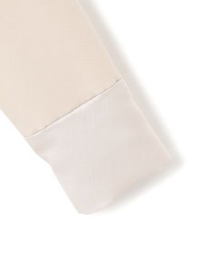 ICB L 【洗える】ミリオーネダンボールニット ペプラムブラウス