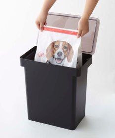 tower 密閉ペットフードストッカー タワー 12kg 計量カップ付 ブラック