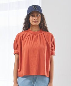 J.PRESS YORK STREET 【WOMEN】バックドレープドルマン ブラウス