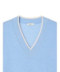 earth music&ecology ミニブークレＶネックベスト